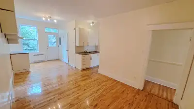4 ½, Vieux ROSEMONT, 1 chambre, RÉNOVÉ, AOUT