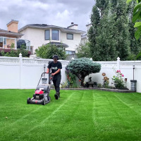 NW Calgary Lawn Care - Power Raking, Aeration, Weekly Mowing +