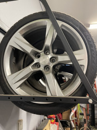 2017 Camaro SS wheels and tires