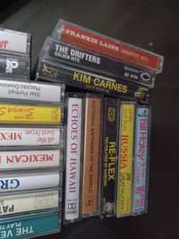 Lot of 28 cassettes as to the pictures.