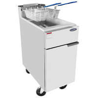 Atosa Natural Gas/Propane 50LB Deep Fryer- All Sizes Available