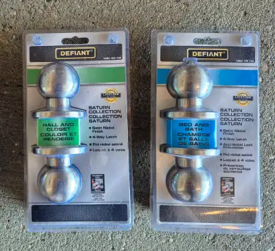 Defiant Door Knobs, View more