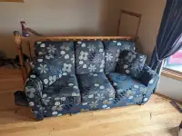 Couch with pull out bed 