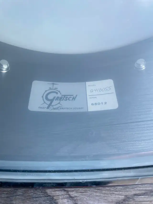 Gretsch G4160SS snare drum in Drums & Percussion in Barrie - Image 6