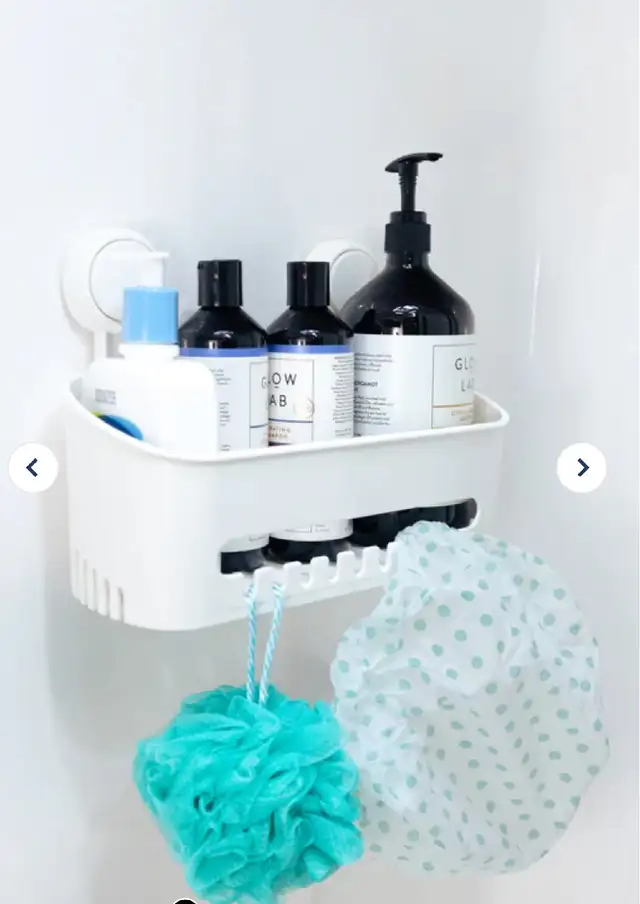 Shower Caddy Hanging Shelf, Strong Suction Cups in Bathwares in Markham / York Region - Image 2