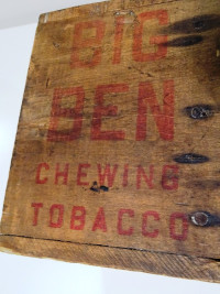 advertising GENERAL STORE 1800s DISPLAY BIG BEN Chewing EMPIRE