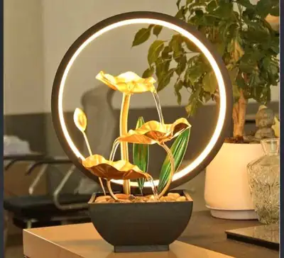 Lotus Water Fountain - Free Delivery, View more