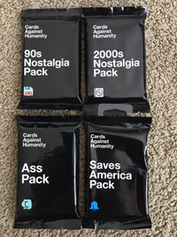 Cards Against Humanity CAH Expansions Brand New & Sealed