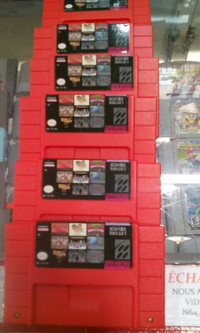 143 in 1 Nes game=$39.99,  Snes 100 in 1 game $49.99 tax incl.