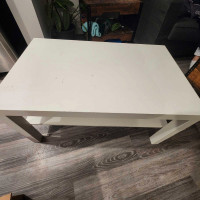 White ikea coffee table