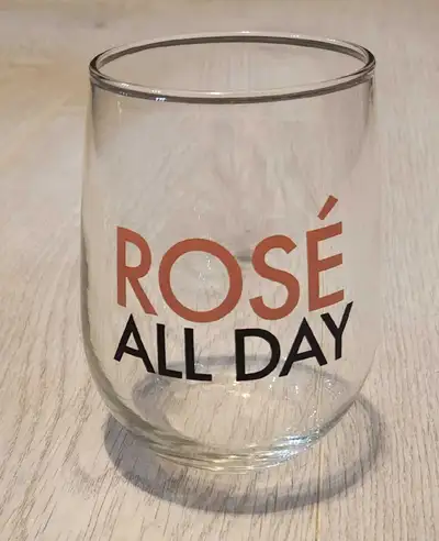 Rose All Day Wine Glass, View more