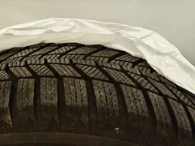 Two pairs of winter tires for sale. 205/55R/16. Mounted on steel rims. 5x114.3 mm bolt pattern (5x4....