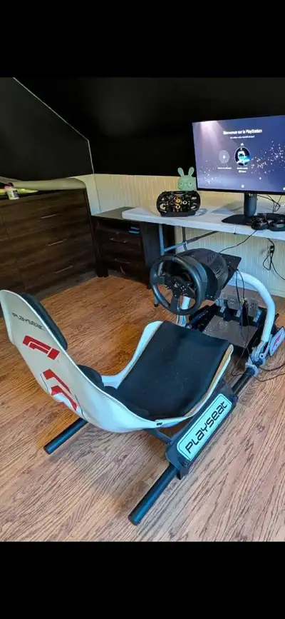 PSVR 2 + Playseat F1 + 2 Volant + pedale ! , View more