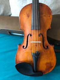 Vintage German Amati/Guarneri model violin