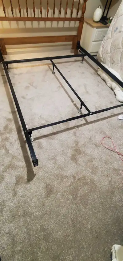 Queen bed frame and headboard , View more