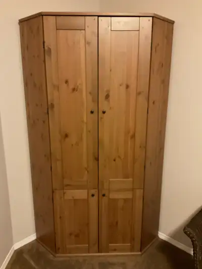 Corner hutch/computer desk and storage, View more