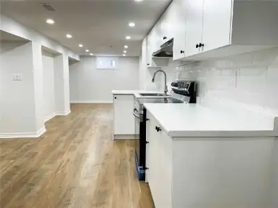 2 bed, 1 bath separate entrance basement. Separate laundry. 1 parking. Near Oshawa Center. 1 year le...