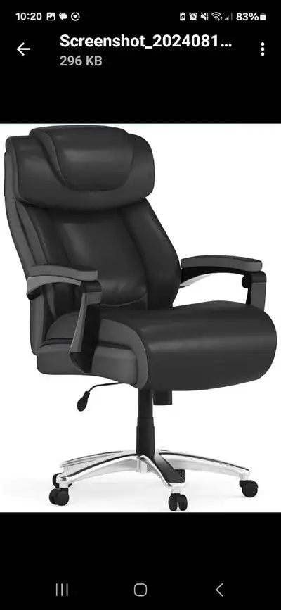 This HERCULES Series Big & Tall chair is designed for comfort and durability, supporting up to 500 l...
