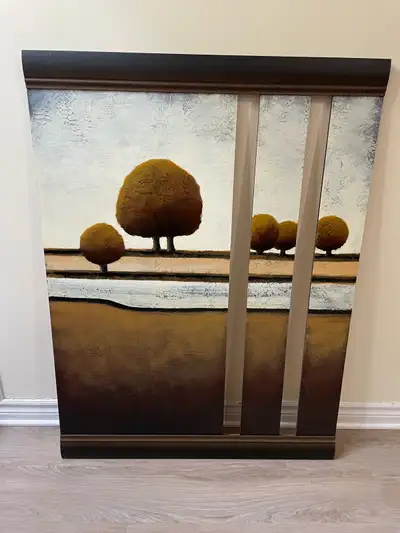 Large Wall art on wood (decorative frame), View more