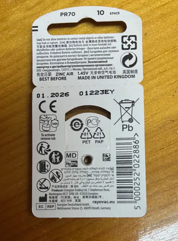 60 Batteries A10 neuves in Health & Special Needs in Victoriaville - Image 4