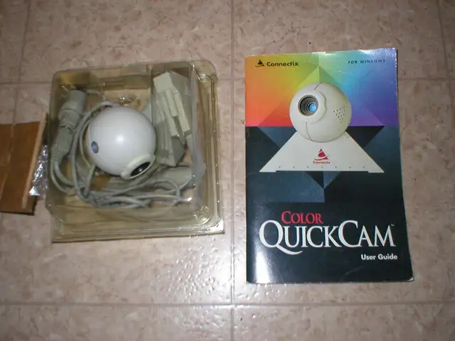 QUICKCAM CAMERA VIDEO AUDIO CAM WINDOWS CONFERENCE CONNECTIX in Cameras & Camcorders in Longueuil / South Shore - Image 2