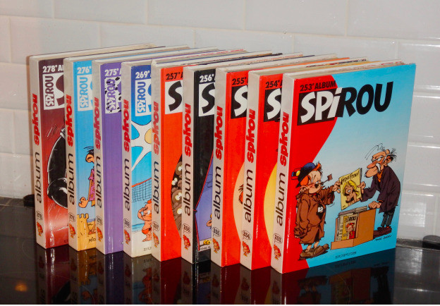 9x Album Spirou, Dupuis date 2000 à 2004 dans Bandes dessinées  à Longueuil/Rive Sud