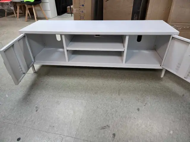 Metal TV Stand for 55 60 inch TV in TV Tables & Entertainment Units in Markham / York Region - Image 5