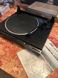 turntable and records/albums