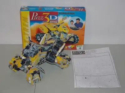 'Misprinted' Wrebbit PUZZ 3D extra kit of the Bombardier DS 650 All Terrain Vehicle. When the paper...