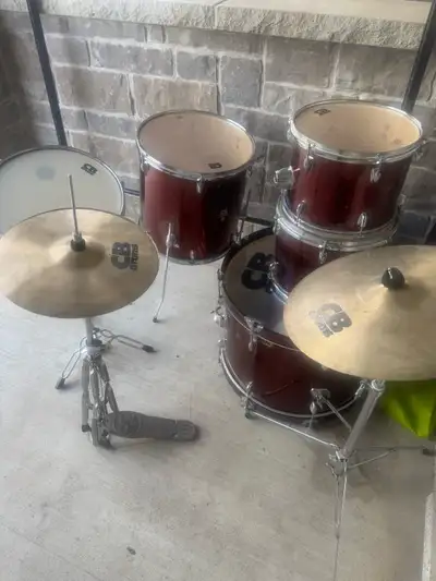 Complete CB Drum Set – Excellent Condition, View more