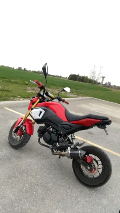 2015 Honda Grom, runs well and has had a good amount of work done it. - aftermarket brake light - up...