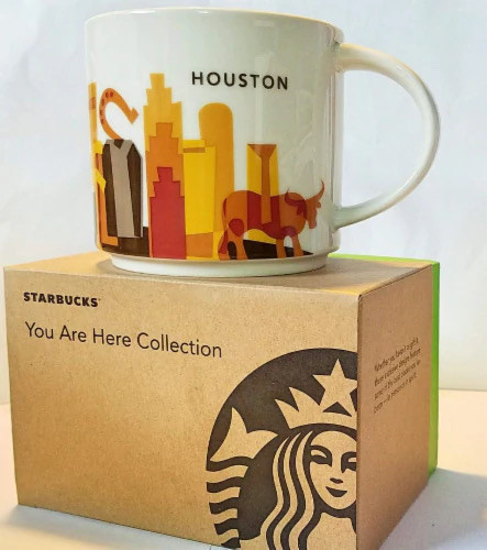 Tasse HOUSTON Starbucks mug - YOU ARE HERE series dans Art et objets de collection  à Ville de Montréal