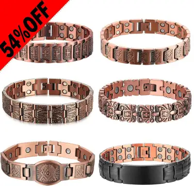 Magnetic Health  Bracelet  Pure Copper Power Energy Bracelet, View more