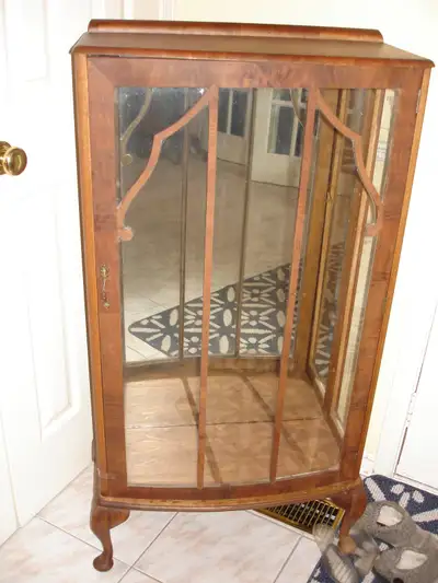 Antique curio cabinet, View more