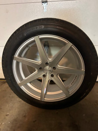 Rohana RC7 20” wheels with Michelin tires 