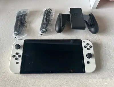 Nintendo Switch OLED (box + ALL original accessories included!), View more