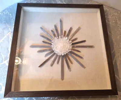 Stone Agate Framed ART - Framed size 20" x 21", View more