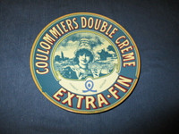COULOMMIERS DOUBLE CREME-REPRO PLATE-2003-MICROWAVE SAFE-8"