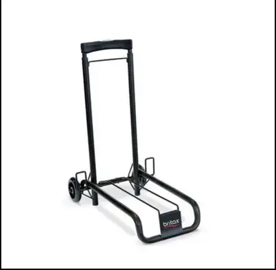 Brand new Britax Convertible Car seat Travel Cart, Voir plus