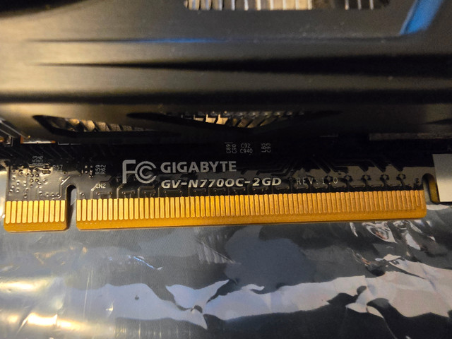***GRAPHICS CARD ***GIGABYTE WINDFORCE N770-0C 2GD ***2GB in System Components in Markham / York Region - Image 3
