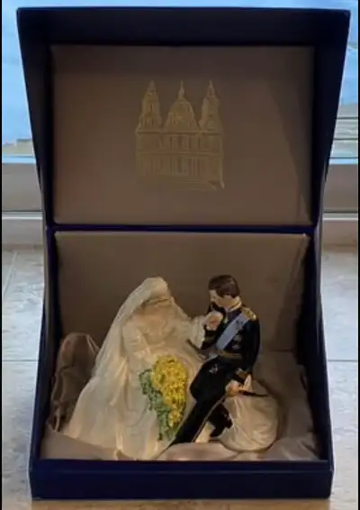 Coalport Diana and Charles Wedding Figurine, View more