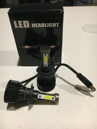 NEUF - LUMIÈRES DEL H7 - H7 LED HEADLIGHT