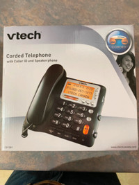 V Tech Corded Phone CD1281