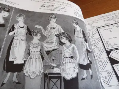Rare Canadiana!  Antique 1919 Salesman Needlecraft Catalogue, View more