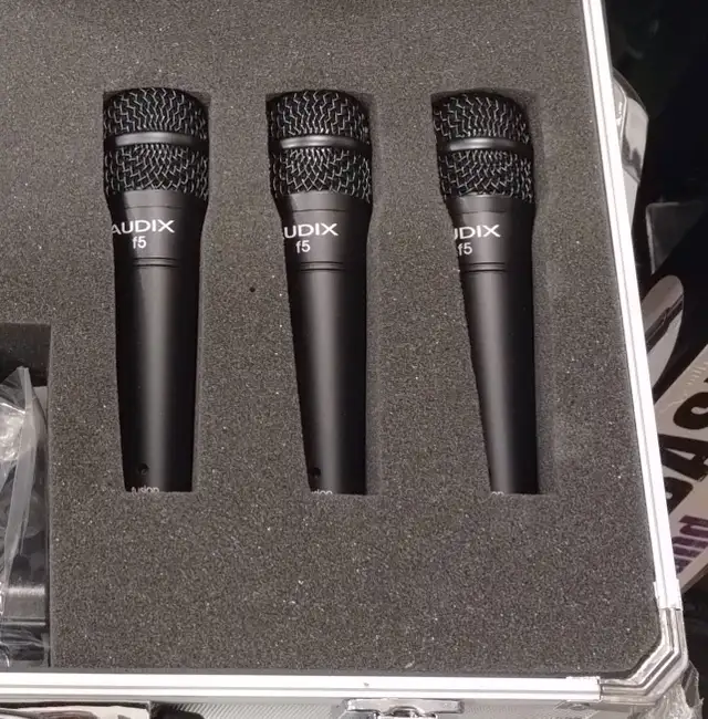 Audix Microphones Brand NEW F50, F5 F6 CX112B, Cab GrabberAudix64523621157762123