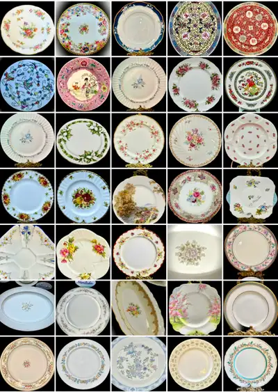 Royal Albert, Paragon Plates, Royal Doulton, Shelly…, View more