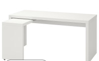 Bureau blanc IKEA