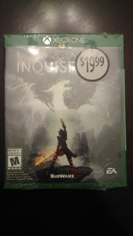 Brand New Sealed Dragon Age Inquisition Xbox One Video Game in XBOX One in Mississauga / Peel Region