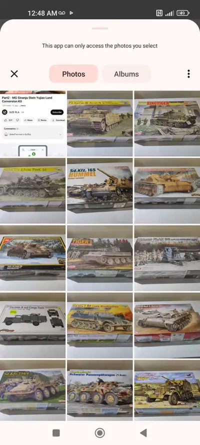 Please contact for price if not listed in below or any reasonable offer is welcome. Dragon kits: M4A...