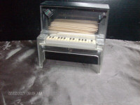piano tooth pick dispenser novelty. mint condition. $15.